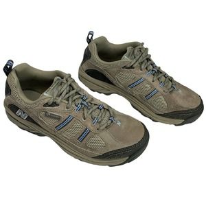 Women's NEW BALANCE Size 8.5 Brown Sneaker Lace Up Water Resistant Athletic Shoe